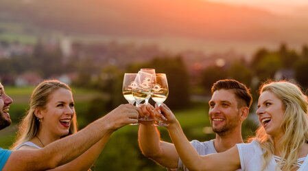 Prost auf die gemeinsame Zeit im Thermen- & Vulkanland Steiermark | © Thermen- & Vulkanland | Mias Photoart