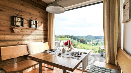 Austria's smallest restaurant | © Weingarten-Resort Unterlamm  | Philipp Blickfang