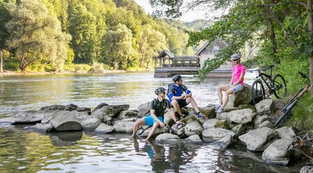 Biken zur Schiffsmühle Mureck | © Thermen- & Vulkanland | Harald Eisenberger