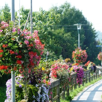 Blumenbrücke Riegersdorf | © Gemeinde Großwilfersdorf