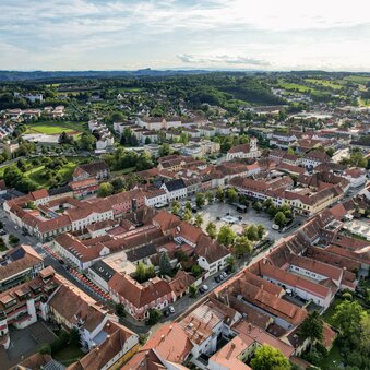 Fürstenfeld from above | © Thermen- & Vulkanland | BROBOTERS