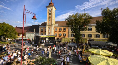 Hauptplatz Mureck | © Thermen- & Vulkanland | pixelmaker.at | © TVB Thermen- & Vulkanland | pixelmaker.at