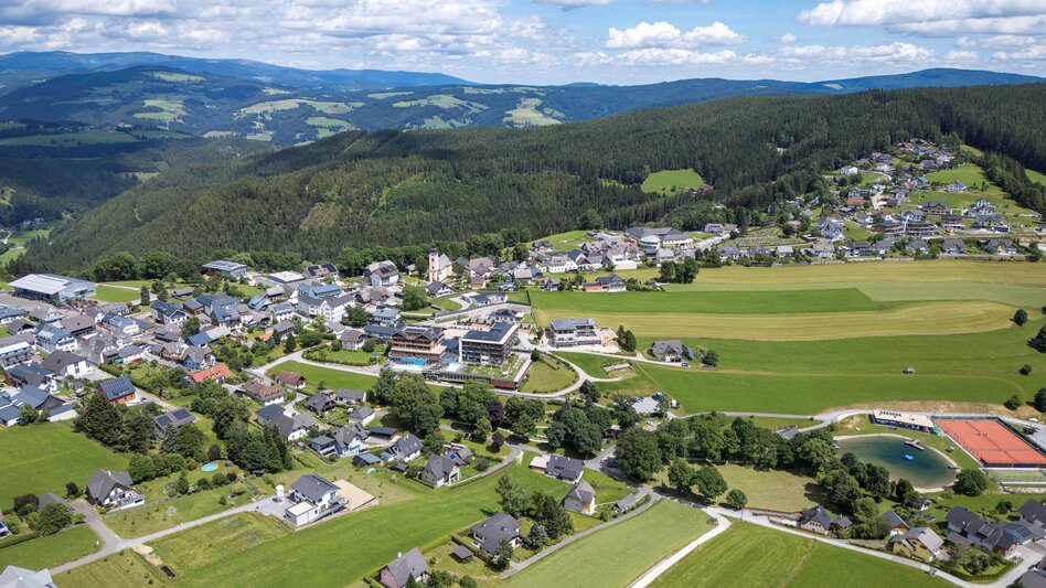 Luftaufnahme Fischbach im Joglland