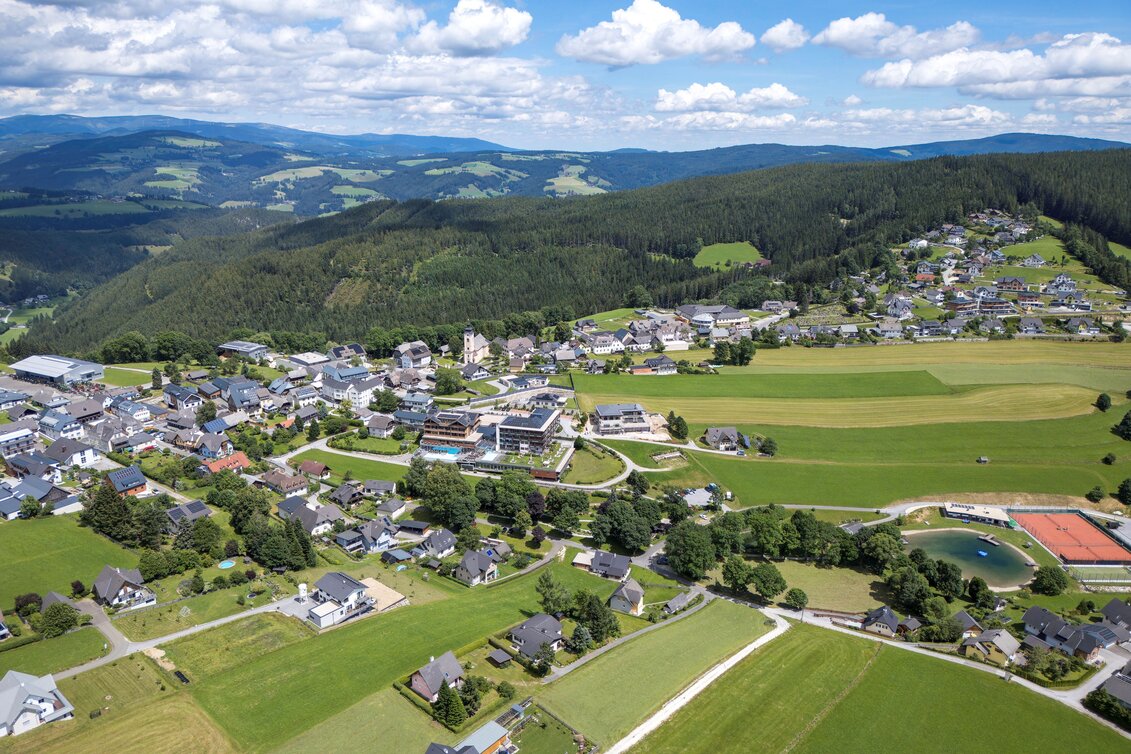 Luftaufnahme Fischbach im Joglland