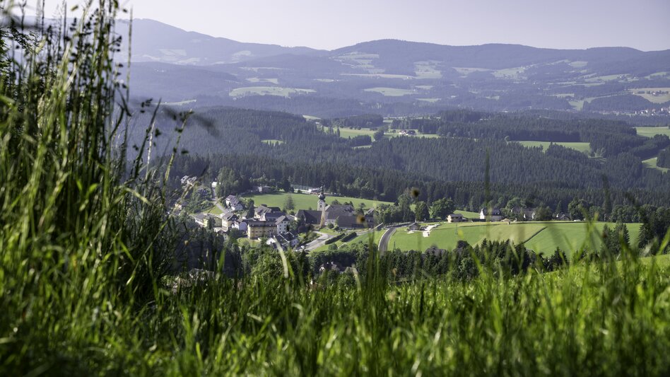 Landschaft von St. Jakob im Walde in der Oststeiermark