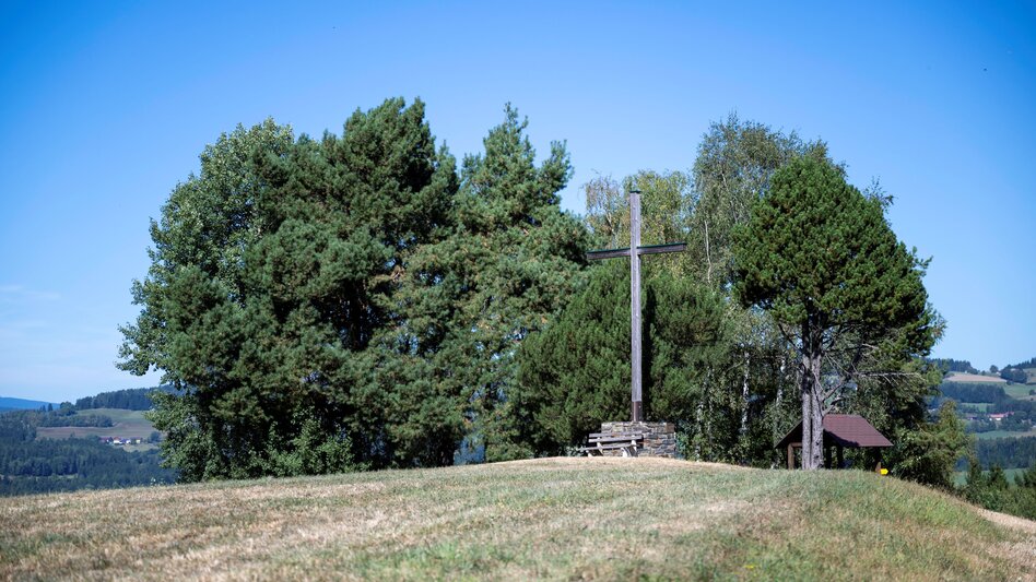 Holzkreuz in Vorau im Joglland