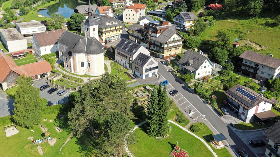 Ortskern in Waldbach-Mönichwald in der Oststeiermark