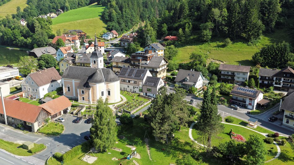 Ortskern in Waldbach-Mönichwald in der Oststeiermark