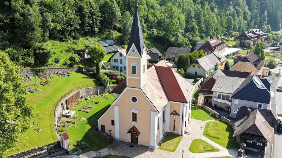 Kirche von Waldbach-Mönichwald in der Oststeiermark