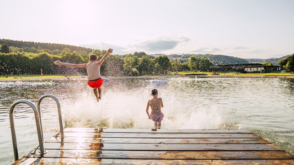 Badesee in Pinggau in der Oststeiermark