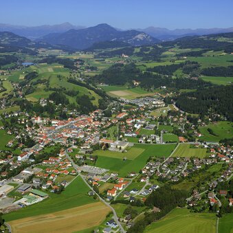 Neumarkt Luftaufnahme | © Naturpark Zirbitzkogel-Grebenzen | 
            
