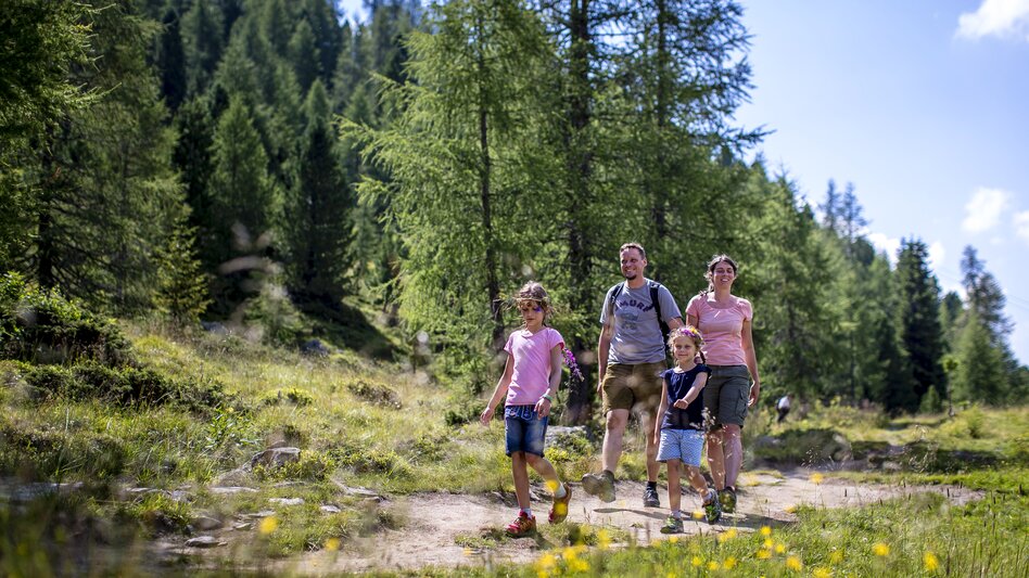 Familienwanderung auf der Turrach