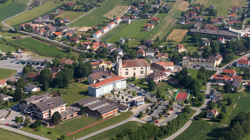 Blick auf Eggersdorf bei Graz