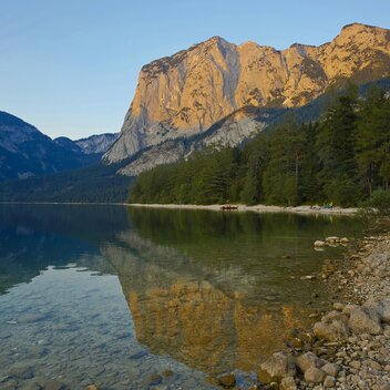 Abendstimmung am Altausseer See mit Trisselwand | © STG | Leo Himsl