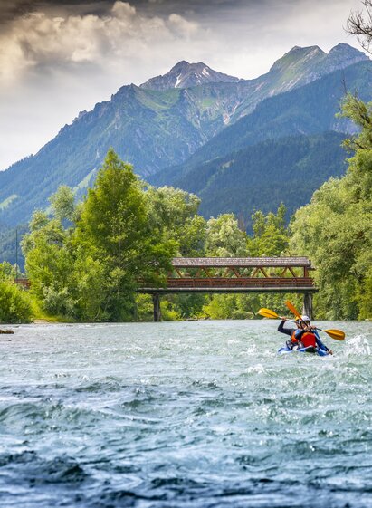 Flusswandern im Gesäuse | © Helmut Knauß