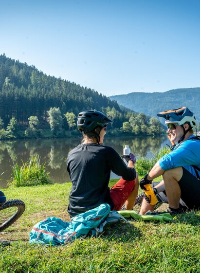 Radfahrer Traboch | TVB Erzberg-Leoben | © TVB Erzberg-Leoben