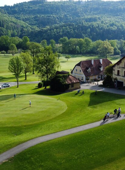 Golfclub Thalersee mit Clubhaus | © Golferlebnis Steiermark - Manuel Wiedner