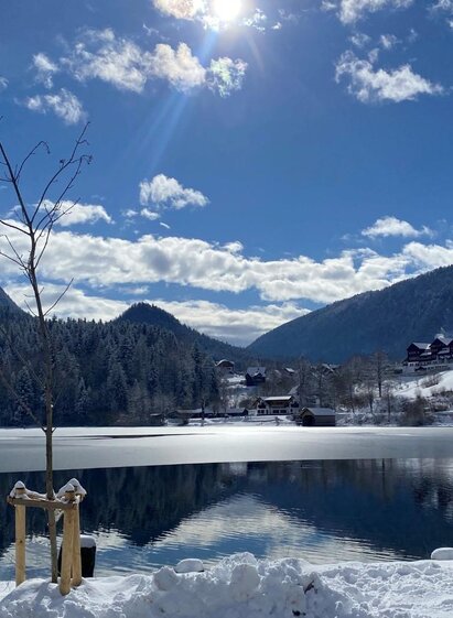 Grundlsee im Ausseerland, frisch verschneit | Bettina Scheck | © TVB Ausseerland