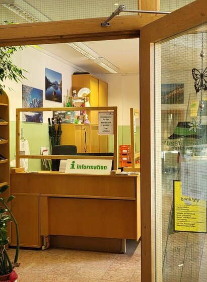 Informationsbüro, Altaussee, Eingang | Petra Kirchschlager | © Petra Kirchschlager