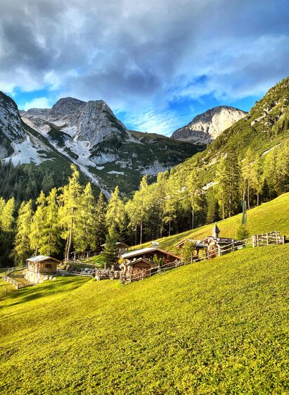 Lärchbodenalm im Sommer  | © ©KajetanGerharter 