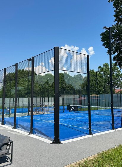 Padel Tennis Anlage Freibad Frauental (c) Florian |  Freibad Frauental (c) Florian Pacher | © Freibad Frauental (c) Florian Pacher