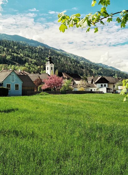 Pfarrkirche Öblarn | Ortskern mit Kirche | © Gerhard Pilz