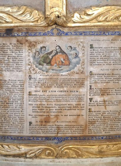Pfarrkirche Kleinsölk | Kanontafel | © Beate Koller